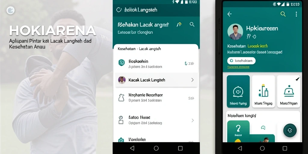 Tampilan antarmuka HOKIARENA dengan fitur pelacakan langkah yang menarik.