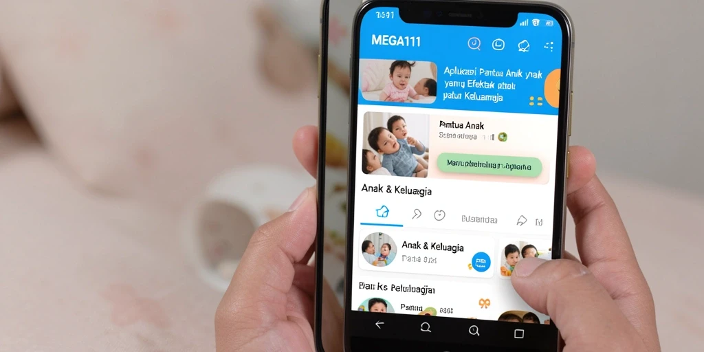 Antarmuka MEGA111 yang ramah anak dan intuitif.