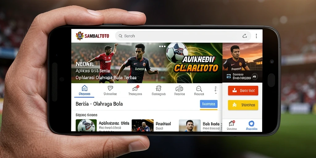 Antarmuka pengguna menarik dan informatif pada SAMBALTOTO.